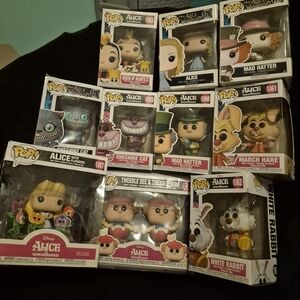 Funko Pop Alice in Wonderland Collection